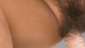 Suzuki Satomi goes wild with dildo attached to a mirror